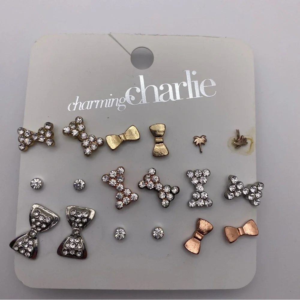 Charming Charlie Teen Jewelry Set with 9 NWT Earrings, Necklaces & Bracelets